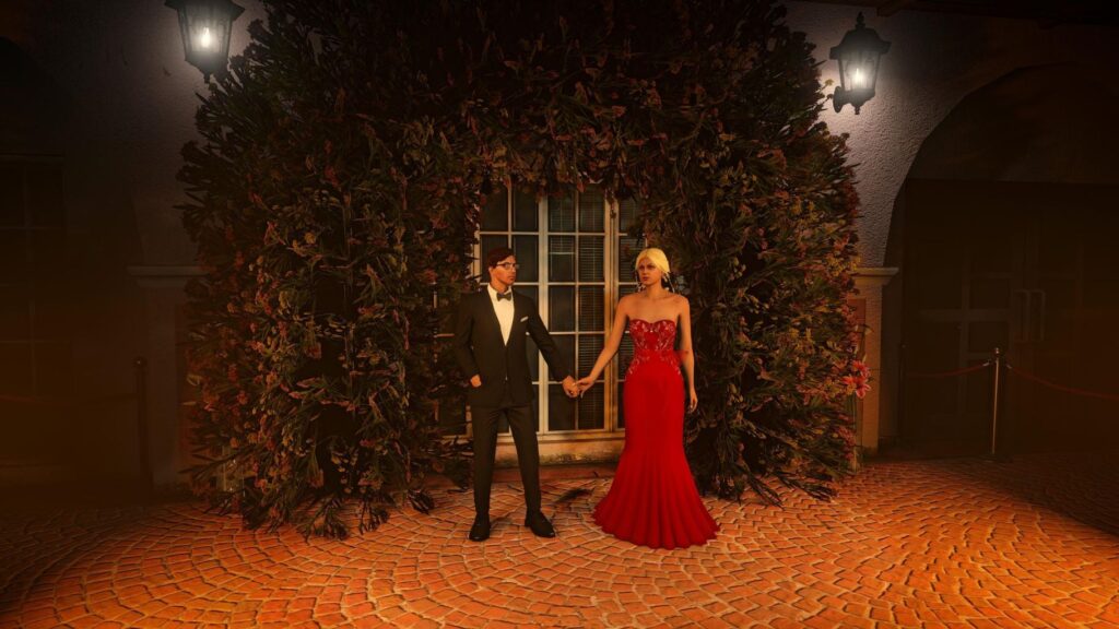 Yvaine und Jan beim Snowball